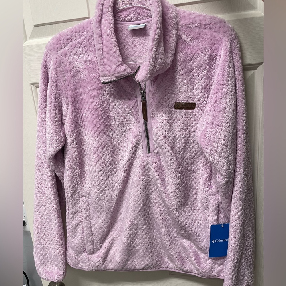 NWT Columbia Sherpa quarter zip